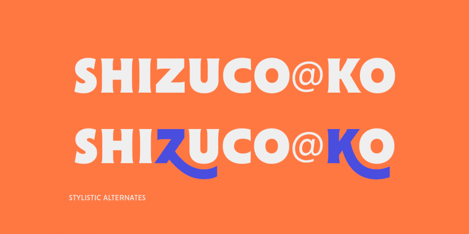 Cenzo Flare Cond Bold Font preview